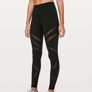 Lululemon wunder under  - mesh - size 8